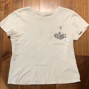 Brandy Melville Santa Monica Skeleton Shirt